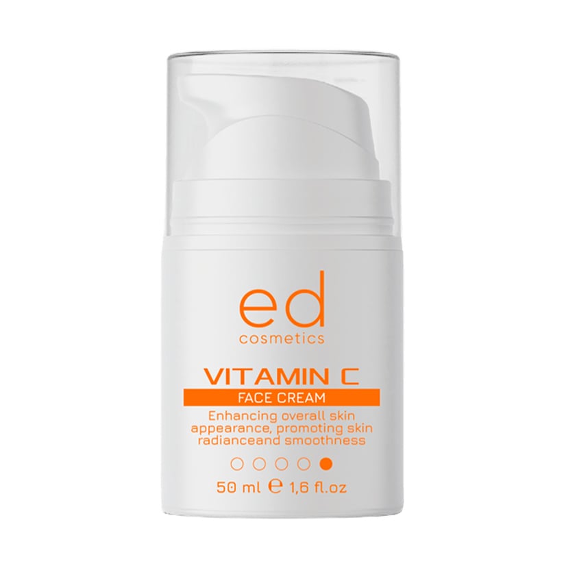Денний крем для обличчя Ed Cosmetics Vitamin C Day Cream SPF 10 з вітаміном C, 50 мл